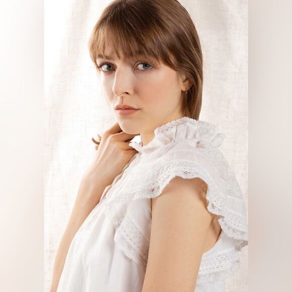 AVA BLOUSE
COTTON & VISCOSE - Picture 4 of 6